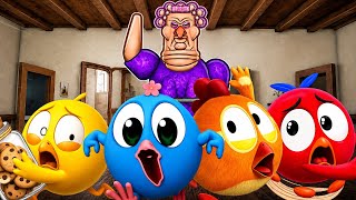 WE ESCAPED GRUMPY GRAN Roblox Obby #chukpa #chicky #pingoobird #poyo screenshot 1