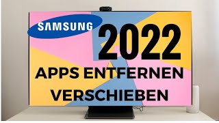 Samsung TV 2022 Apps verschieben/entfernen screenshot 1