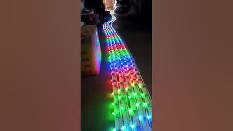 ws2811 led pixel light for Christmas Day.