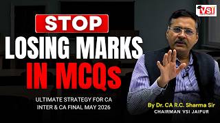 Stop Losing Marks in MCQs 🚫 | Ultimate Strategy for CA Inter & Final May 2026 🎯