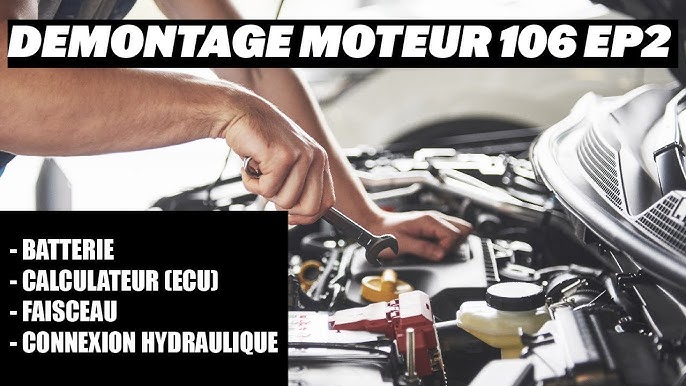 Dépose moteur Peugeot 106 EP1 (Préparation) - YouTube
