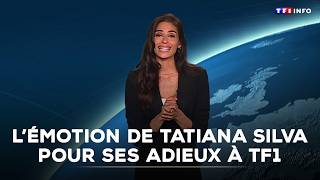 Tatiana Silva's emotional farewell to the weather forecast and TF1