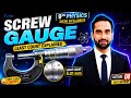 Micrometer SCREW GAUGE | 9th Class | 2026 