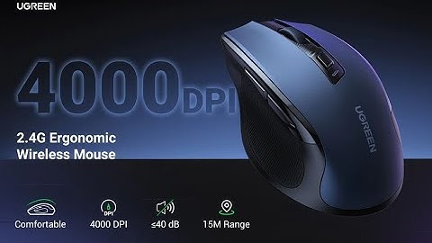 Ugreen Wireless Mouse (Bluetooth & USB Dongle) Review | Model MU006