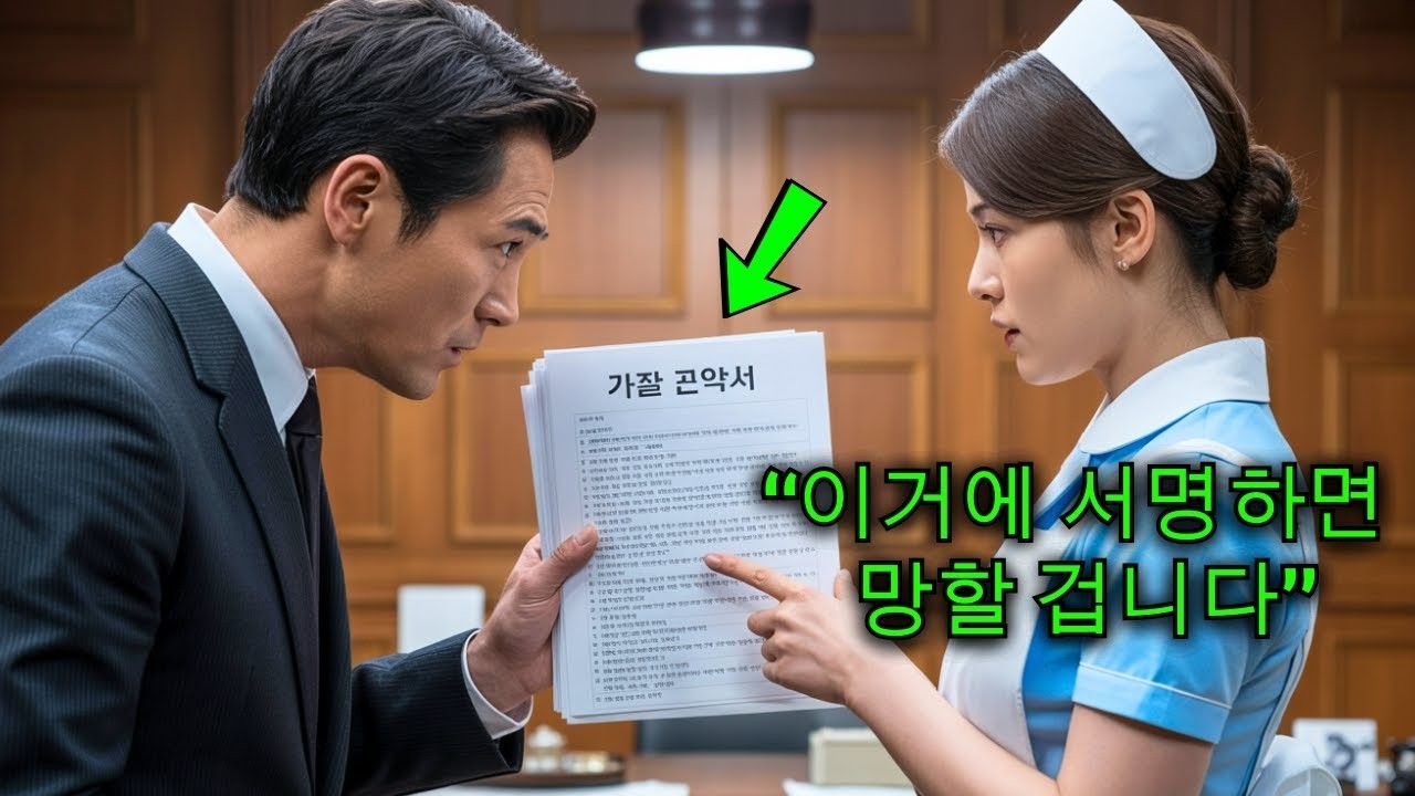 파산 직전의 재벌이 공황에 빠졌다  그때 청소부가 도와주겠다고 나서자 CEO는 충격에 말을 잃었다