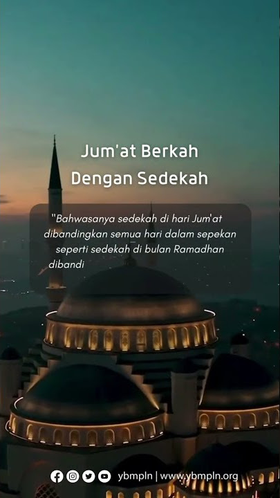Jumat berkah dengan Sedekah 🎁