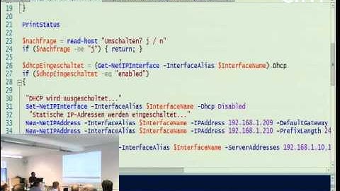Scripting-Praxis mit Windows PowerShell 4.0/5.0 - Holger Schwichtenberg auf der cim lingen 2014