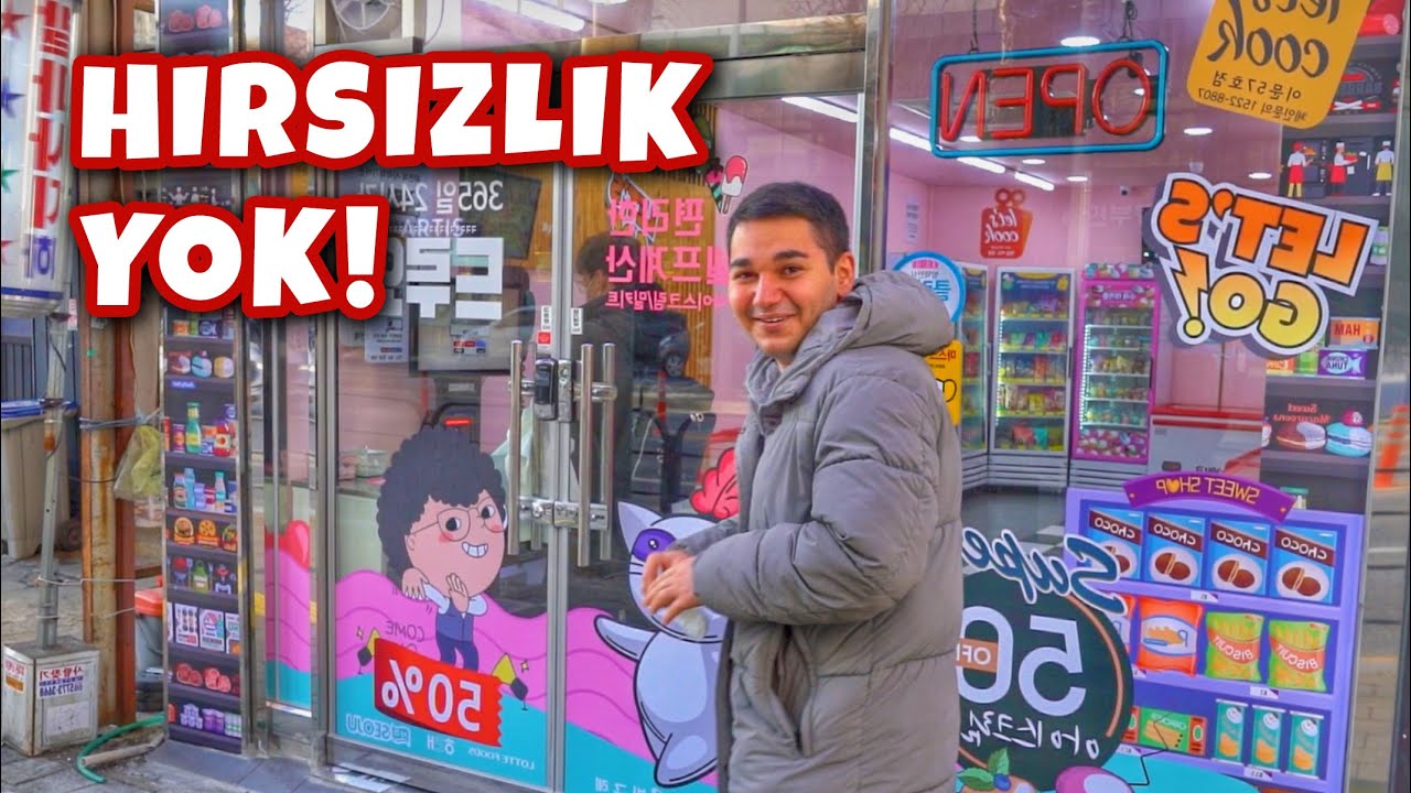 Kore'deki SAHİPSİZ Dükkanlar! (HIRSIZLIK YOK!)