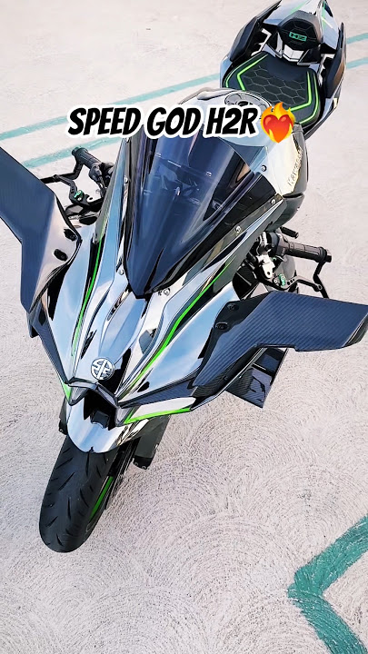 Kawasaki Ninja H2R 😈 The Untamed Beast! #ninjah2r #kawasakih2lovers #kawasakih2r #shorts