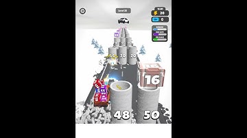 Car Rush 2048 gameplay (Level 25 and 26)