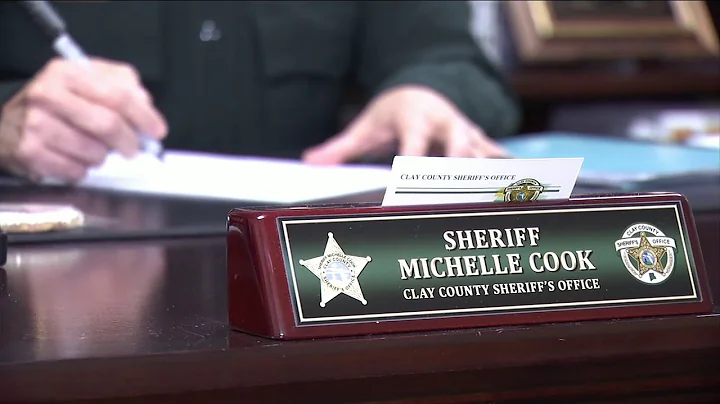 Who is Clay County Sheriff Michelle Cook?
