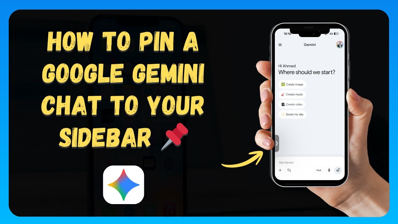 How to Pin a Google Gemini Chat to Your Sidebar 📌 [2026 Update] - YouTube