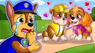 Paw Patrol Ultimate Rescue | Rubble Fall In Love Skye - Very Happy Story | Rainbow Friends 3