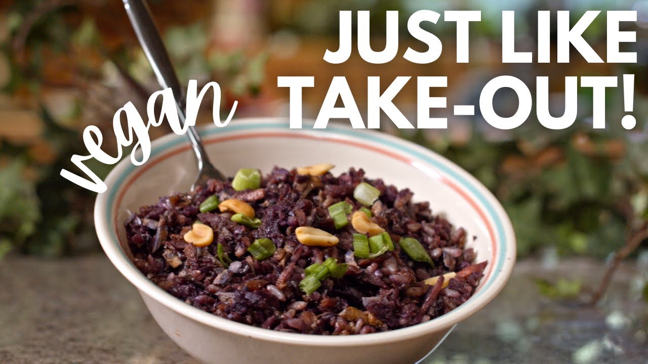 Crazy Tofu Trick to Make the Best Fried Rice Ever! | Quick Vegan WF ...