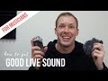how to RECORD BETTER AUDIO - (for musicians doing video at LIVE shows)