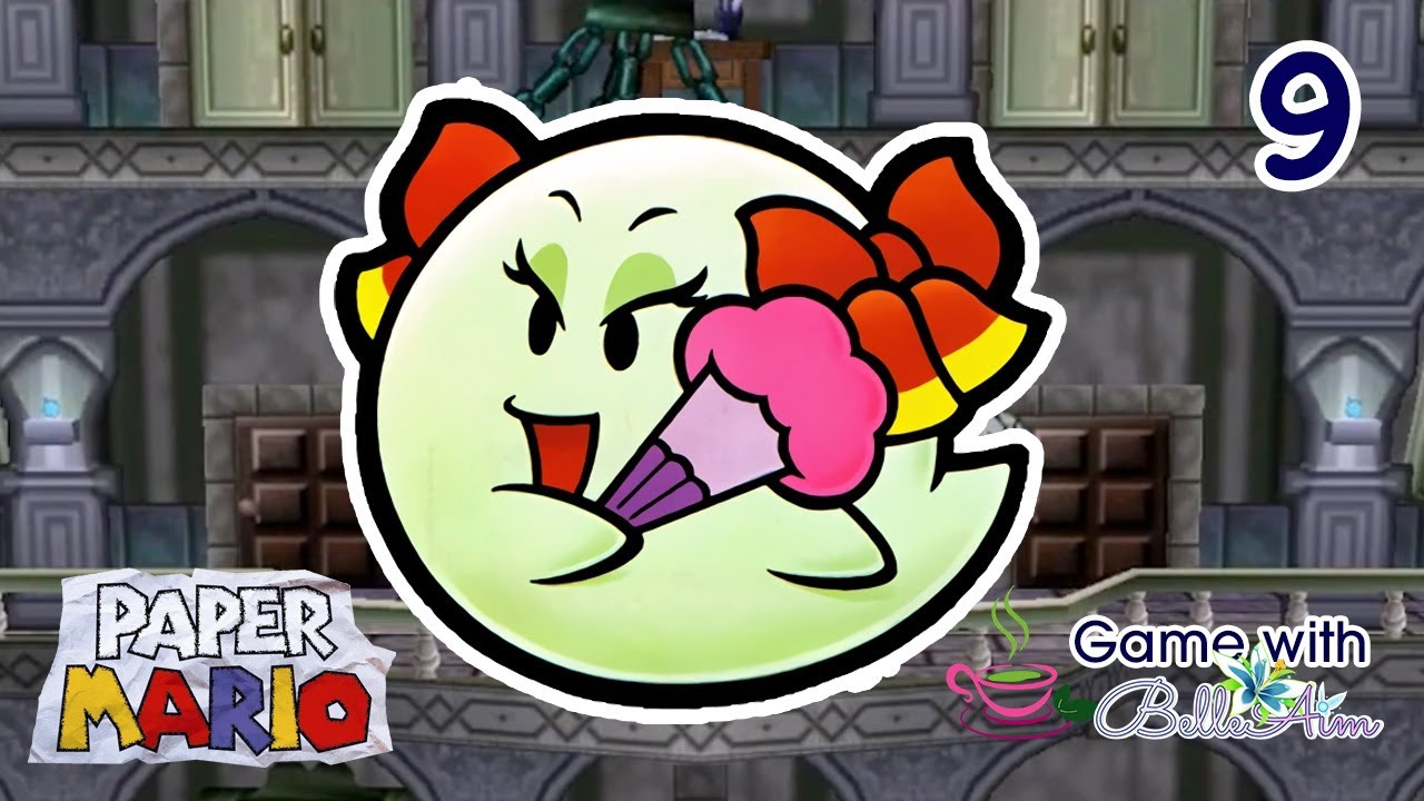 Boo's Mansion, Gusty Gulch, Tubba Blubba's Castle - Let's Play Paper Mario (blind) pt 9