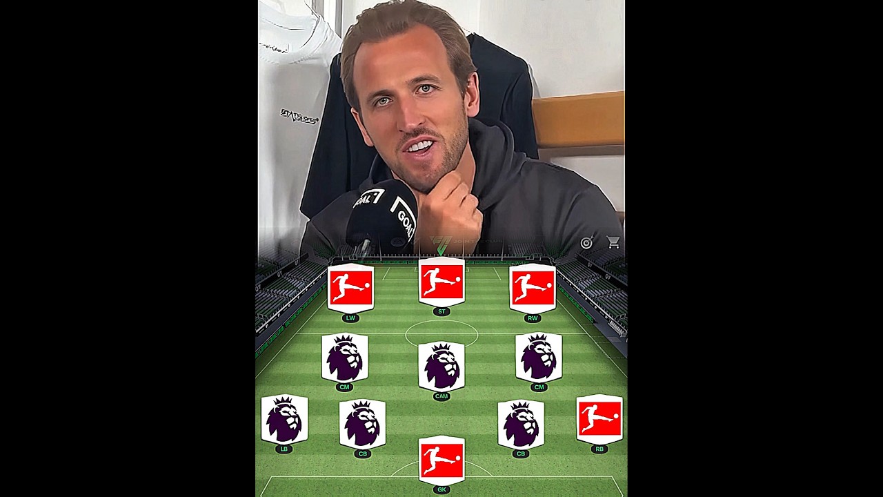 Премьер-лига Кейна x Бундеслига Xi 💀🧠 