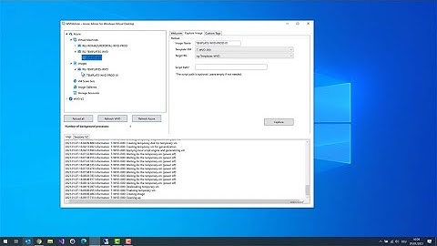 02: WVDAdmin - Building a template image for session hosts