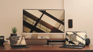 A Simple M4 iPad Pro and M4 Macbook Air Desk Setup 2025