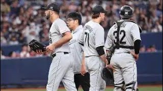 あと6アウトで歴史だった…ルケーシー、無念の初被安打⚾️🔥#ルケーシー #ロッテ #千葉ロッテマリーンズ #オリックス #プロ野球 #NPB #野球 #ノーヒットノーラン #京セラドーム 