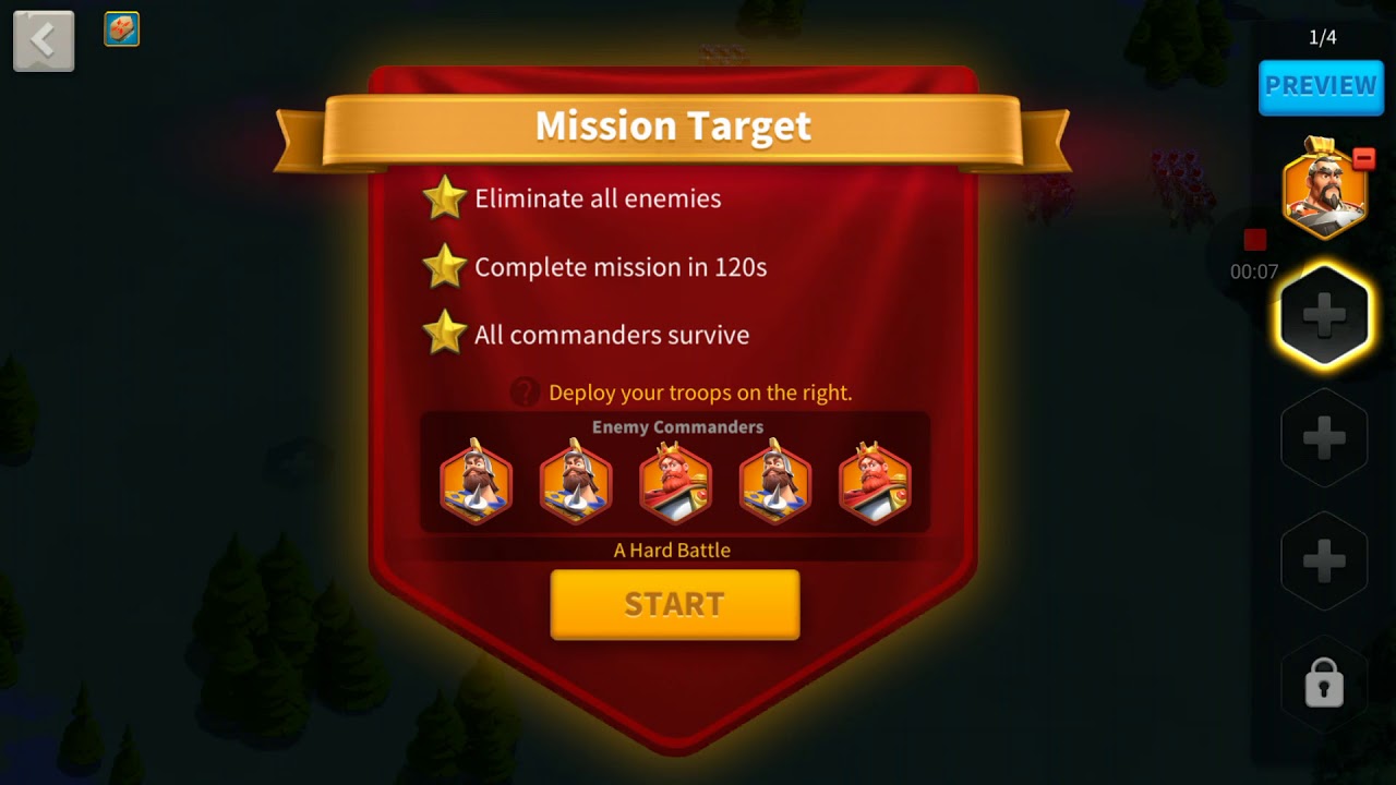 Rise of Civilizations Gameplay: Improving Expedition lvl49 from one star to 3 stars