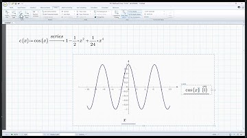Taylor Series and MacLaurin Series in Mathcad Prime 11
