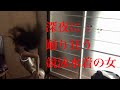 【閲覧注意】「深夜に踊り狂う競泳水着の女」