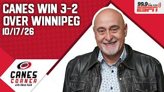 Canes win 7th straight with 3-2 victory over Winnipeg Jets
