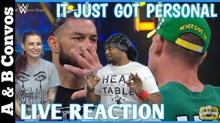 John Cena and Roman Reigns Get Personal - LIVE REACTION | Smackdown Live 8/13/21