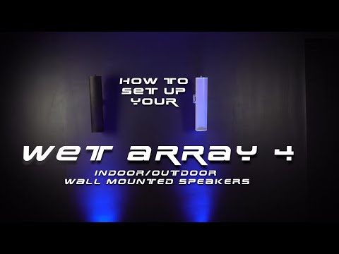 How to Set Up Your Rockville WET ARRAY 4 Swivel Column Line Array 70V Commercial Pro Speaker