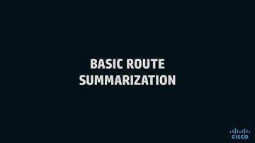 6.4.4: Basic Route Summarization