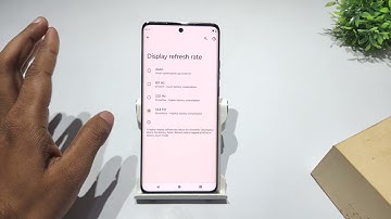 how to increase screen refresh rate in moto g84 , g85 | moto g82 screen smoothness ko kaise badhaye
