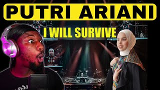 PUTRI ARIANI - I WILL SURVIVE | REACTION