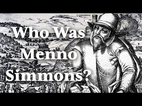 Menno Simmons: a quick biography
