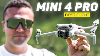 DJI Mini 4 Pro Unboxing & First Flight  A Familiar Experience