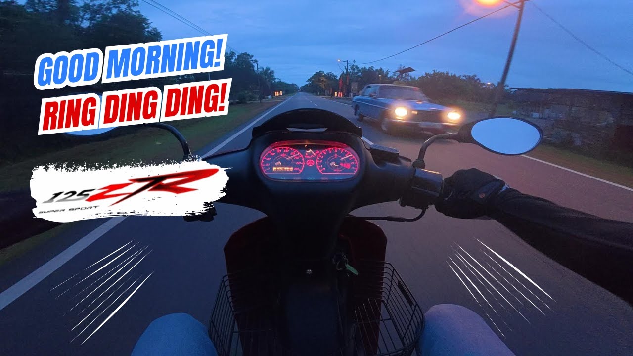 Yamaha 125ZR | Ride To Top Speed - YouTube