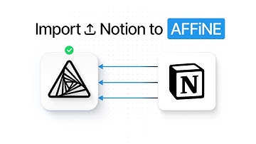 How to Import Notion to AFFiNE? 2024 Latest tutorial