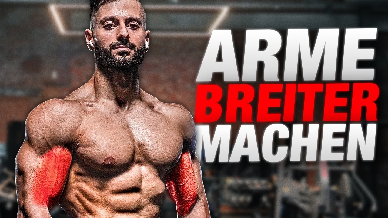 Die BESTE Übung für BREITE Arme! (macht fast niemand)