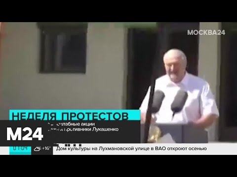 В Минске сторонники и противники Лукашенко провели самые масштабные акции - Москва 24