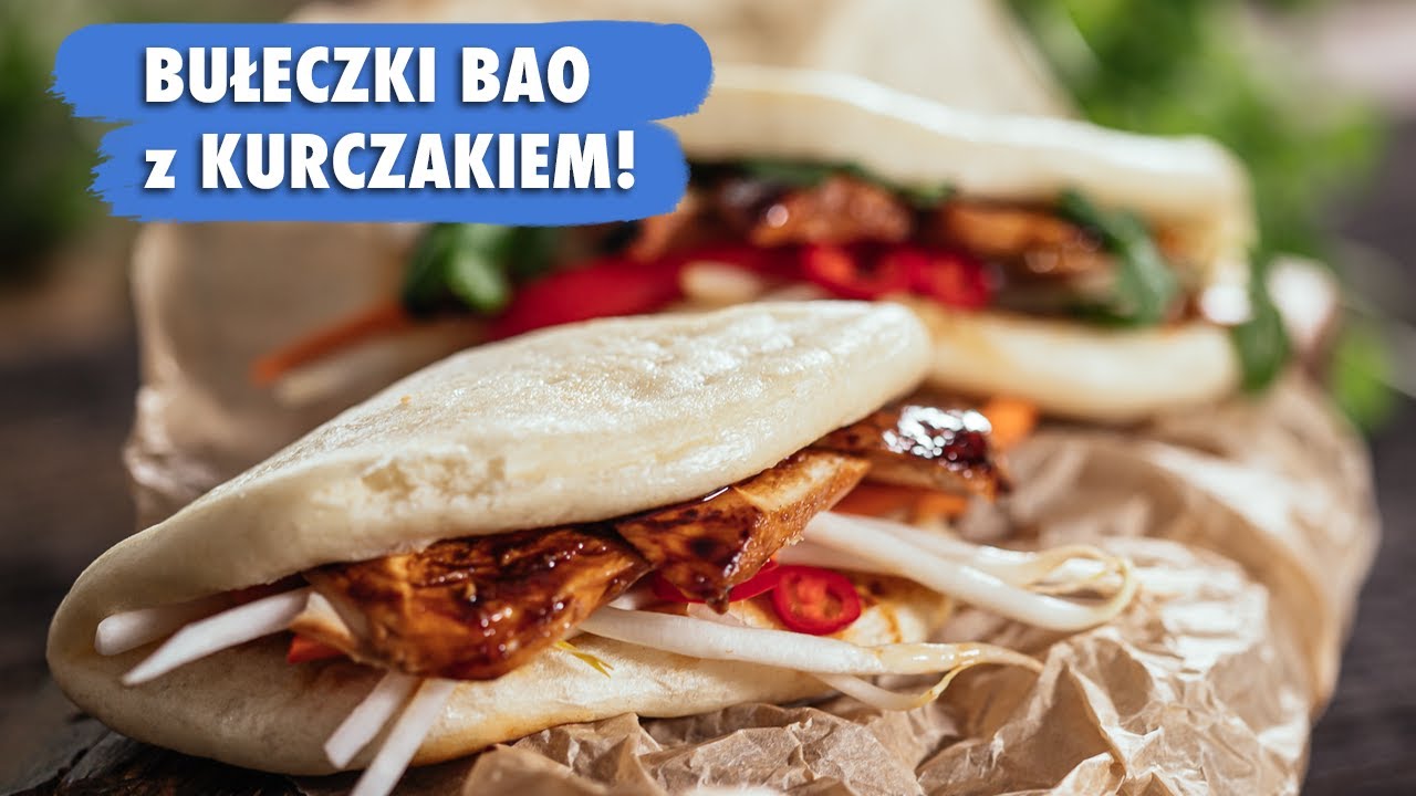 BUŁECZKI BAO z glazurowanym KURCZAKIEM! Tajski przepis! | Umami