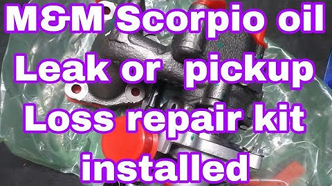 M&M  SCORPIO VIX AUTOMATIC  VGT TURBO REPAIR KIT CHANGE