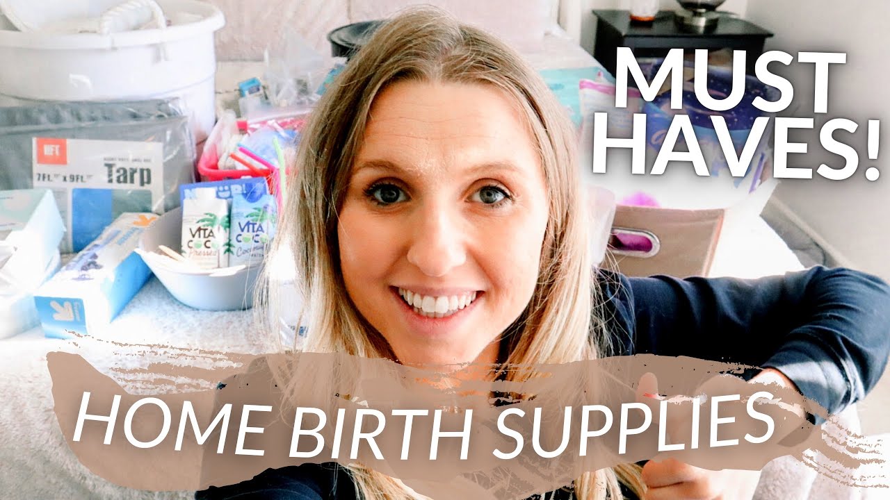 Preparing For Our Home Birth Birth Supply Haul YouTube