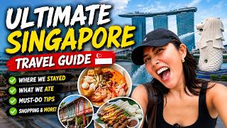 Ultimate Singapore Travel Guide 🇸🇬 | Best Food, Shopping, Hotel Tour & Hidden Gems