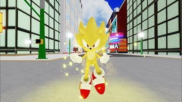 How To Get Super Frontiers Sonic In Sonic Universe RP!