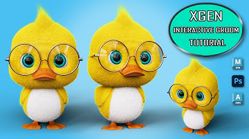 How to Create fur in XGen using Autodesk Maya | Maya XGen for Beginners