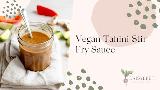 Vegan Stir Fry Sauce Recipe