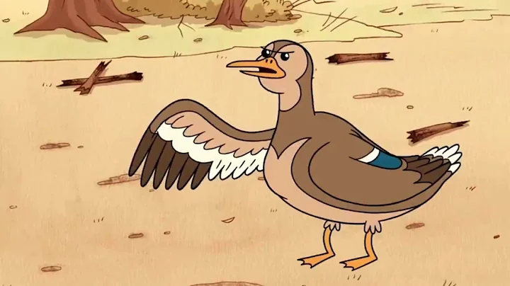 Regular Show - Mother Duck Yells at Benson
