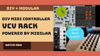 DIY MIDI Controller for VCV Rack!