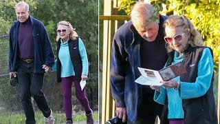 Information Hollywood golden couple with 18 year age-gap make rare outing... can you guess who Guide