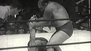 1950s 1 4 DAVIS TOLOS V CURTIS BERRY Golden Age Wrestling
